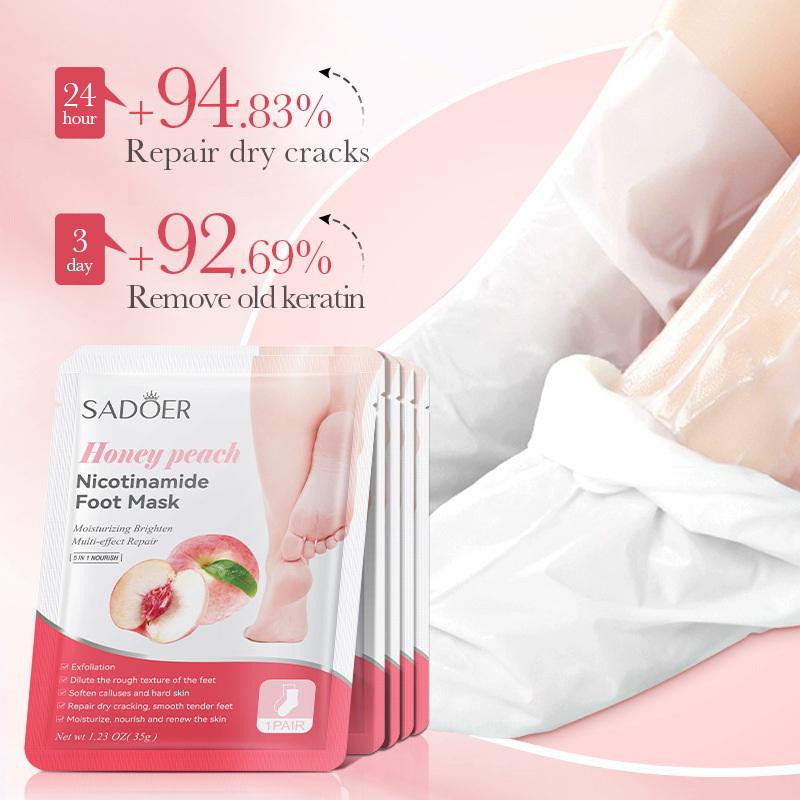 Spa & Wellness Hotel Diament Ustroń Opinie - 1 Pairs SADOER Fruits Foot Mask