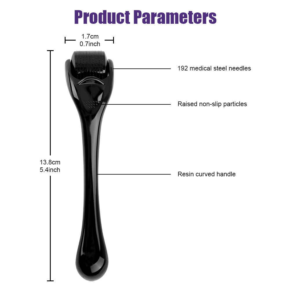 Natural Men Beard Growth Derma - Derma Roller 0.25 reseña y precio