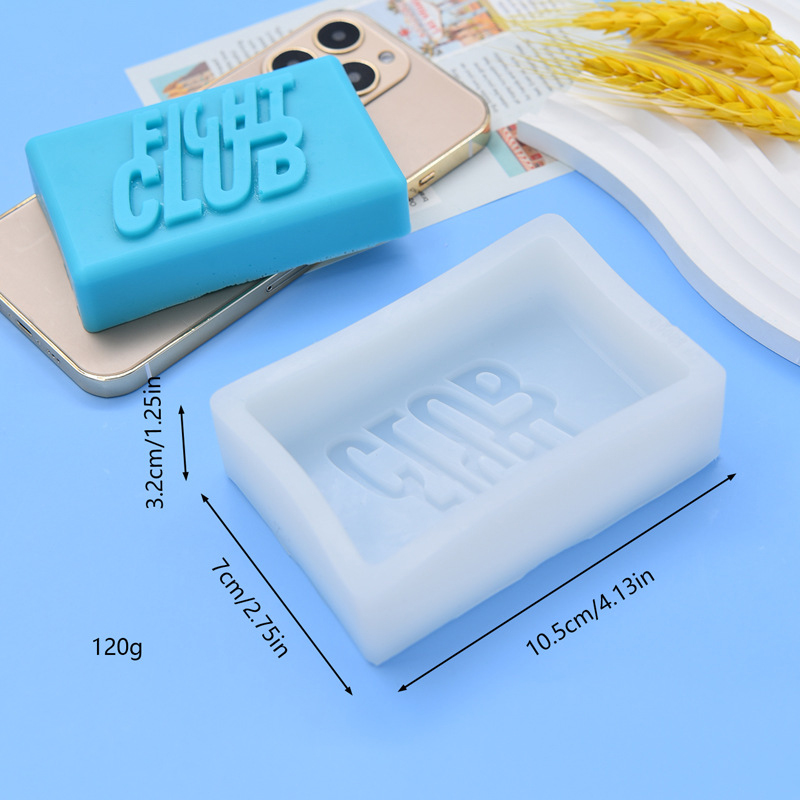 Fight Club Soap Silicone Mold  - Bath Bomb Mold reseña y precio