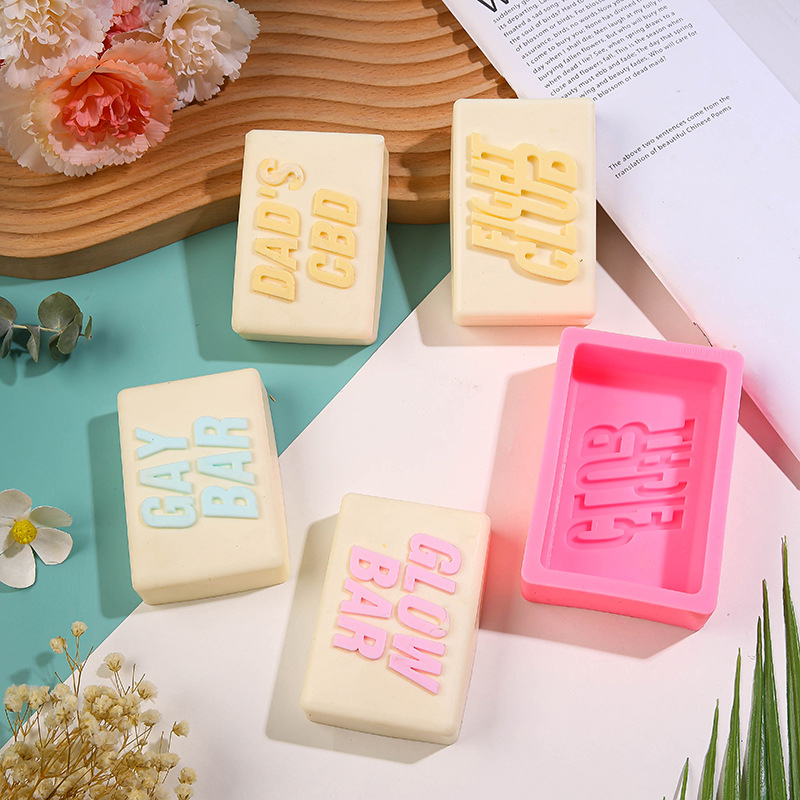 Fight Club Letters Soap Silico - Bath Bomb Mold reseña y precio