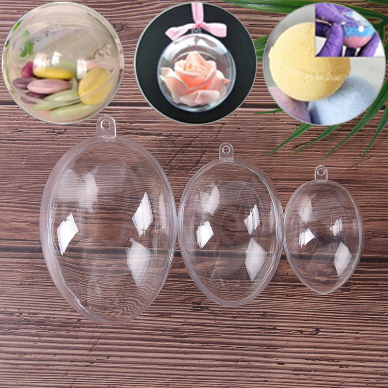 Transparent Ball Clear Plastic - Bath Bomb Mold reseña y precio