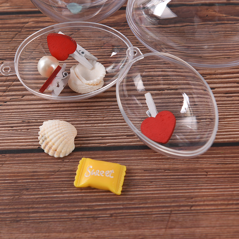 Transparent Ball Clear Plastic - Bath Bomb Mold reseña y precio