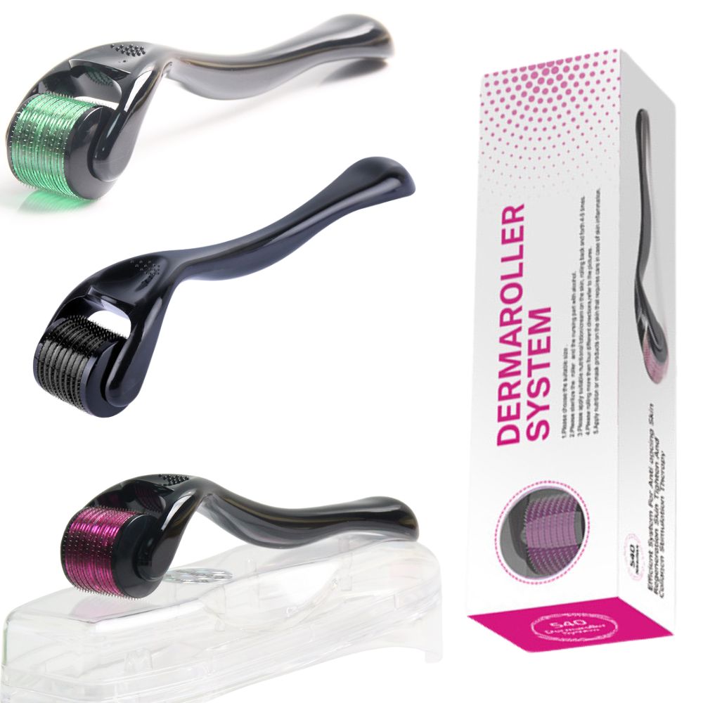 1 pcs 540 Needle Derma Roller  - Derma Roller 0.25 reseña y precio