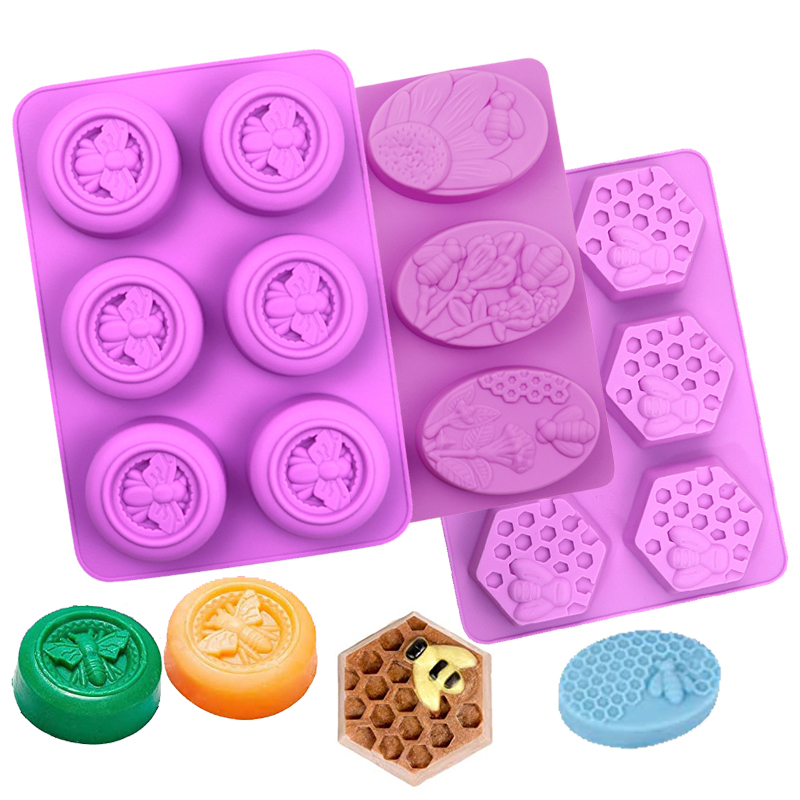 Honeycomb Soap Mold 3D Bumble  - Bath Bomb Mold reseña y precio