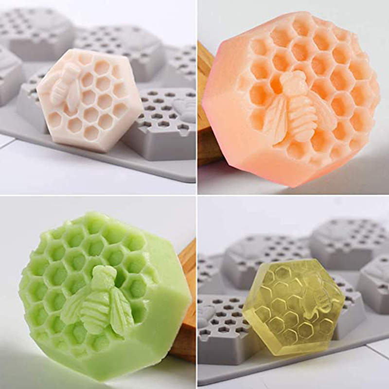 Honeycomb Soap Mold 3D Bumble  - Bath Bomb Mold reseña y precio