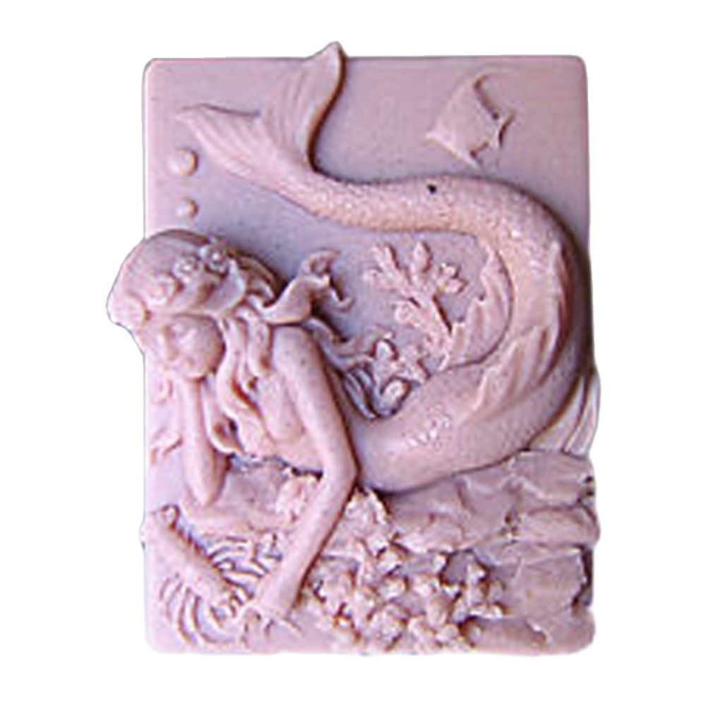 2D Mermaid Soap Silicone Molds - Bath Bomb Mold reseña y precio