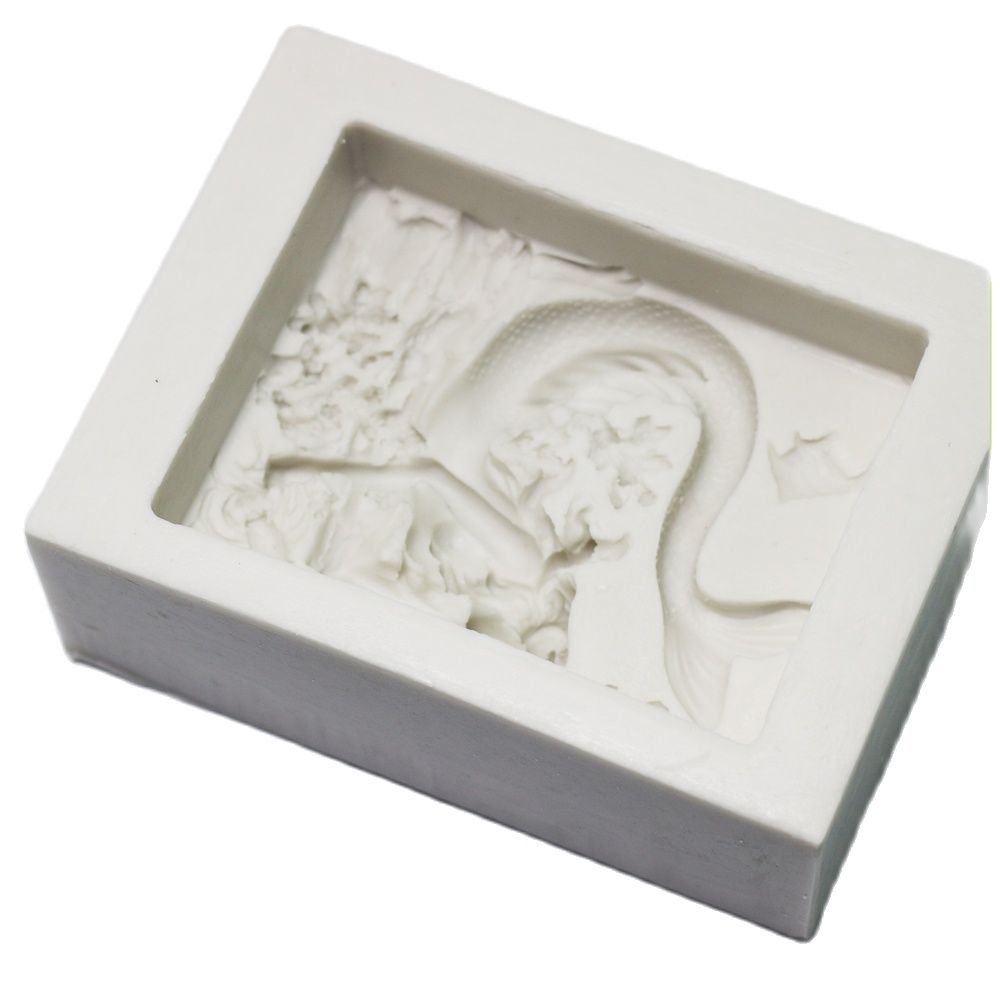 2D Mermaid Soap Silicone Molds - Bath Bomb Mold reseña y precio