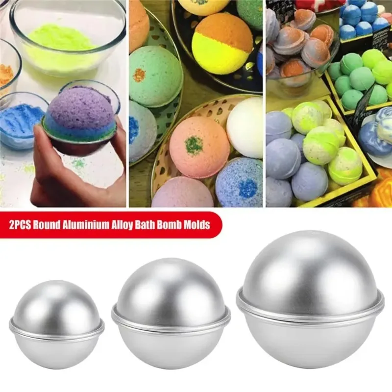 4Pcs New Bath Bomb Mold Semi-C - Bath Bomb Mold reseña y precio