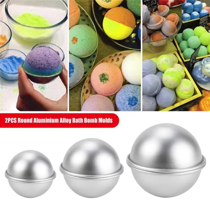 4Pcs New Bath Bomb Mold Semi-C - Bath Bomb Mold reseña y precio