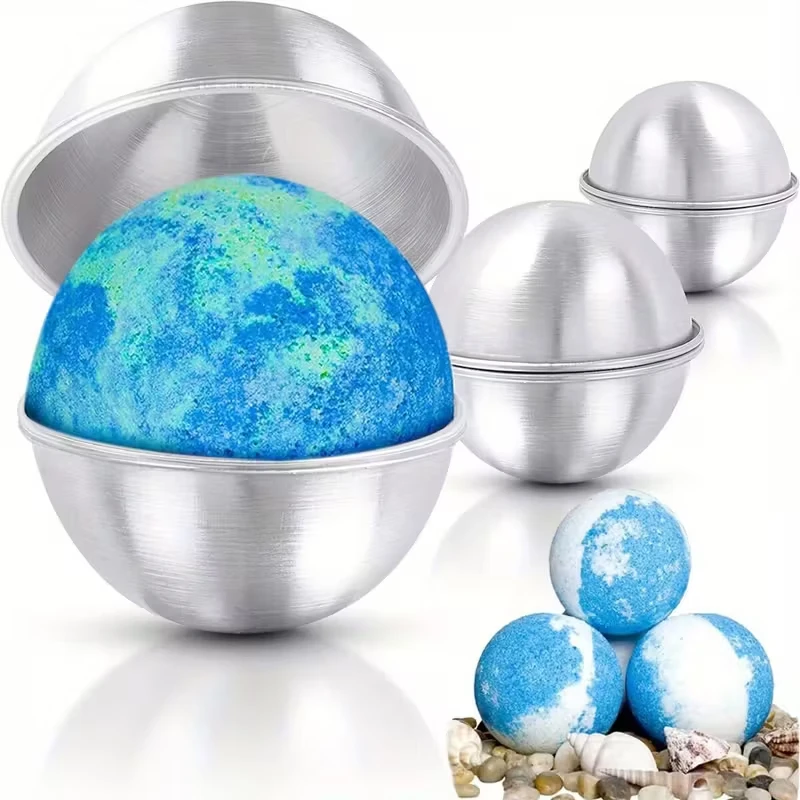 4Pcs New Bath Bomb Mold Semi-C - Bath Bomb Mold reseña y precio